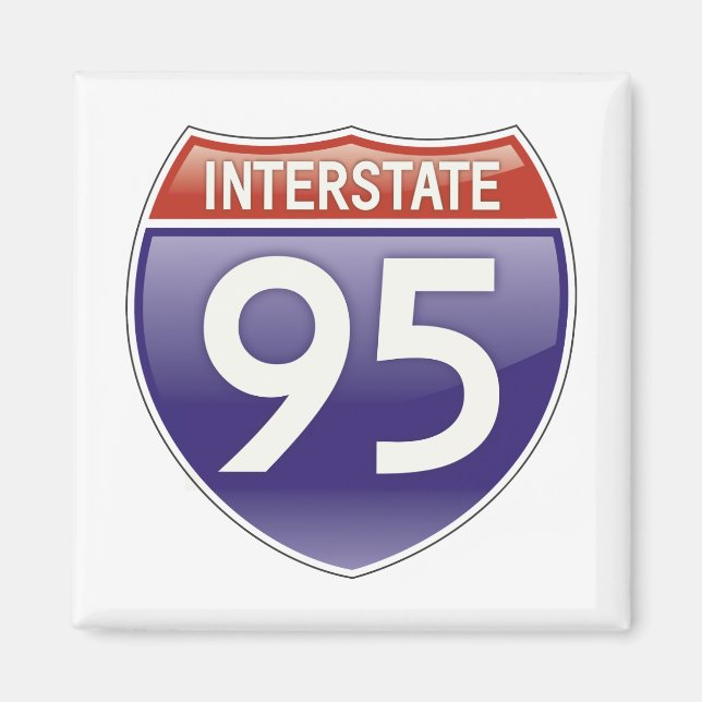 Aimant Interstate 95 (Devant)