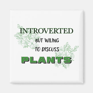 Aimant Introverted, mais prêt à discuter de l'aimant Plan