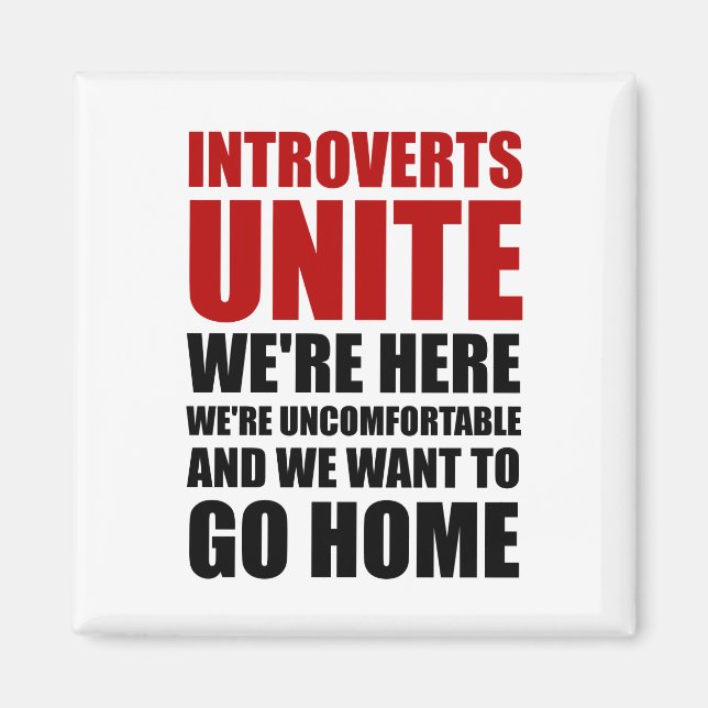 Aimant Introverties Unite (Devant)
