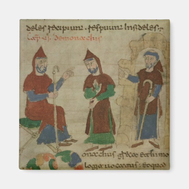 Aimant Investir le moine bénédictin, de 'De (Devant)