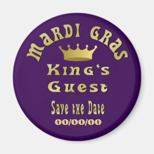 Aimant Invité du roi Sauvez la date