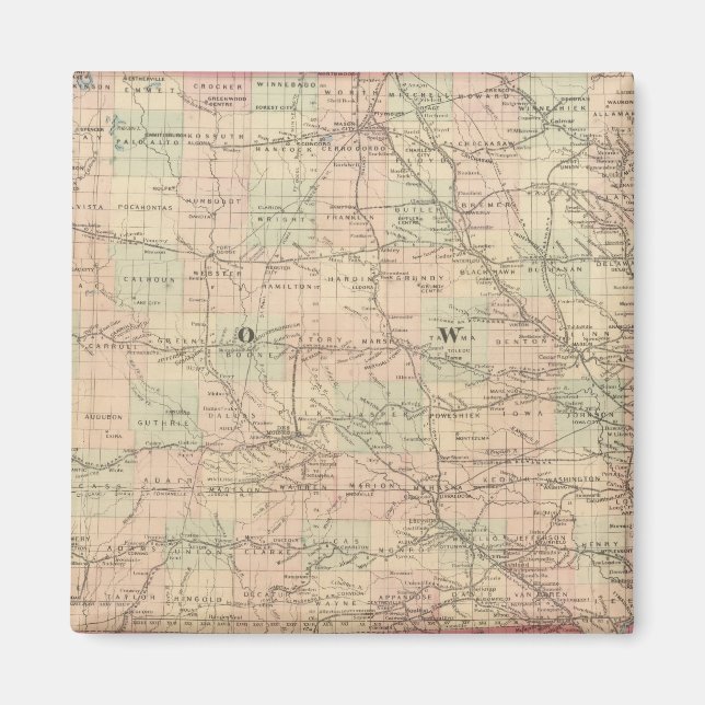 Aimant Iowa 6 (Devant)