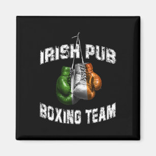 Aimant Irish Boxing Funny Irlande Drapeau - Irish Pub