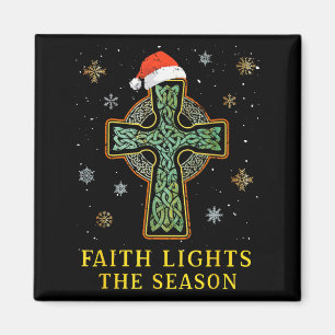 Aimant Irish Celtic Croix Noueuse Christianisme Foi Chape