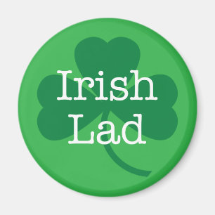 Aimant Irish Lad, Shamrock de la Saint Patrick