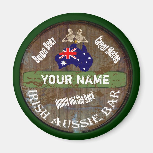 Aimant Irish pub (Devant)