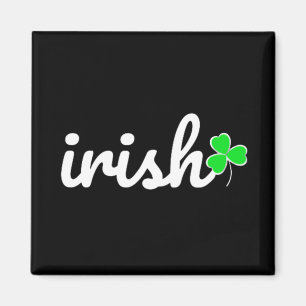 Aimant Irish St. Patrick's Day Shamrock chanceux