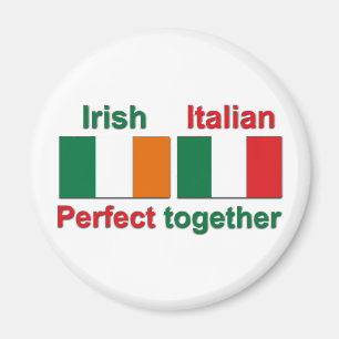 Aimant Irlandais Italien - Parfait Ensemble !