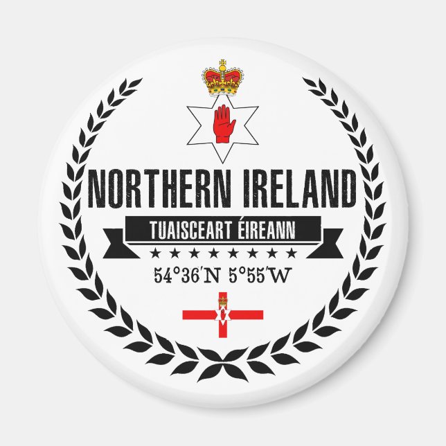 Aimant Irlande du Nord (Devant)