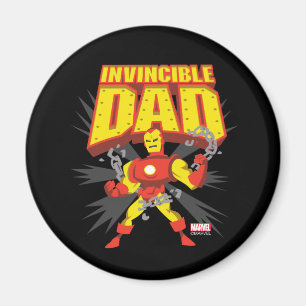 Aimant Iron Man   Papa Invincible