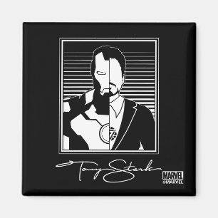 Aimant Iron Man Tony Stark Signature Icon