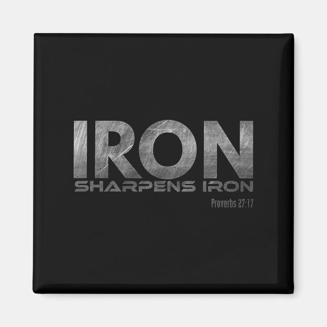 Aimant Iron Sharpens Iron  (Devant)