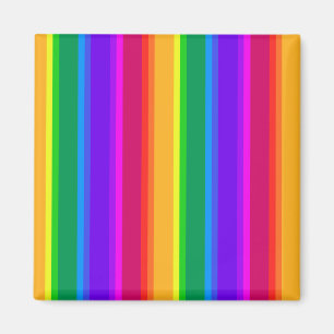 Aimant Irregular rainbow stripes