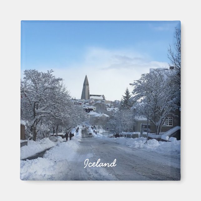 Aimant Islande Reykjavik (Devant)