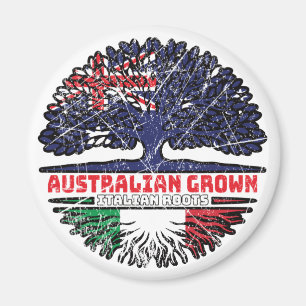 Aimant Italie Australie Australie Australie drapeau des r