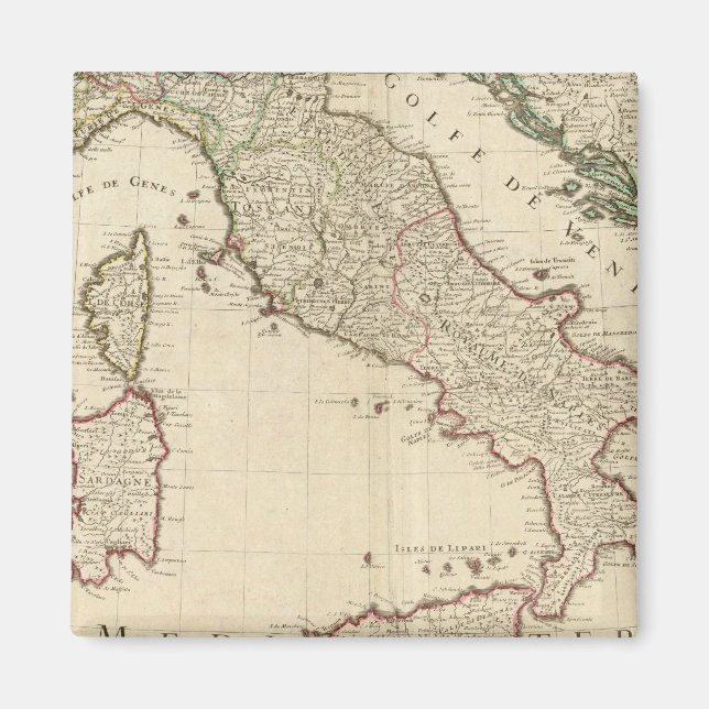 Aimant Italie et Slovénie 2 (Devant)