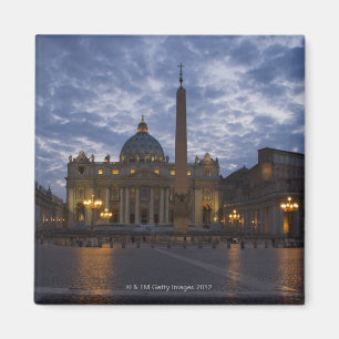 Aimant Italie, Rome, Cité du Vatican, Basilique Saint-Pie