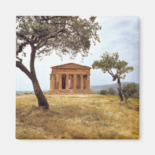 Aimant Italie, Sicile, Agrigente. Les ruines des 2
