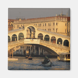 Aimant Italie, Vénétie, Venise, Canal Grande et Rialto