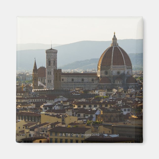 Aimant Italie, Vue sur Florence avec Basilique de Père No (Devant)