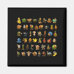 Aimant Italien Brainrot Gen-z Mème Funny Cerveau Rot Kids