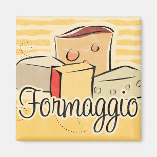 Aimant italien de cuisine de fromage