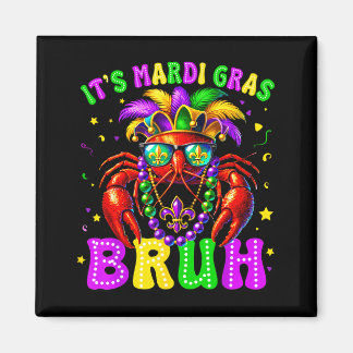 Aimant Its Mardi Gras Bruh Funny Crawfish Outfit Boys Gir