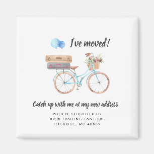 Aimant I've Moved Change of Address Moving Announcement