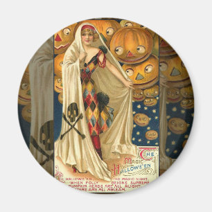 Aimant Jack-o'-lantern antique Halloween