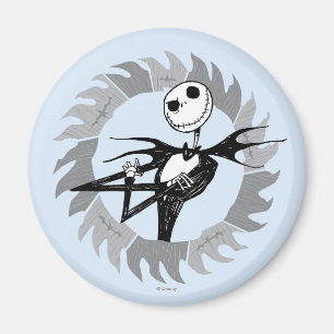 Aimant Jack Skellington   Cadre de lame de scie