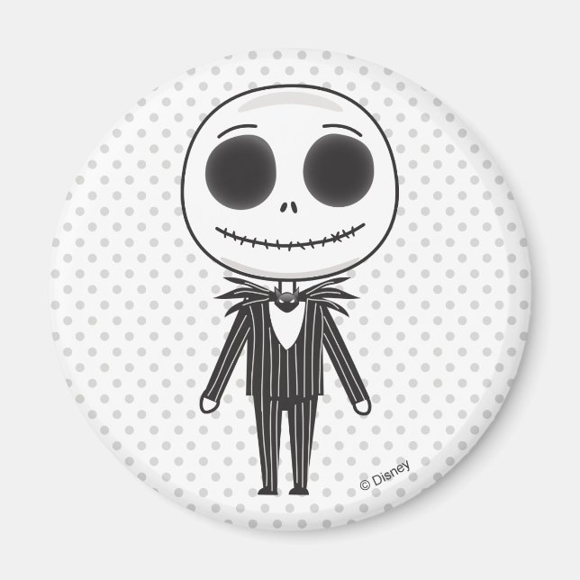 Aimant Jack Skellington Emoji (Devant)