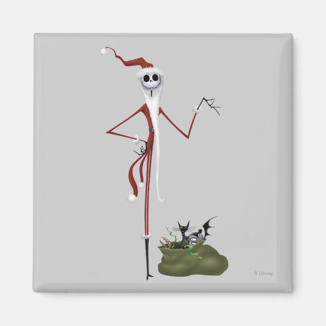Aimant Jack Skellington | Sandy Claws (Devant)