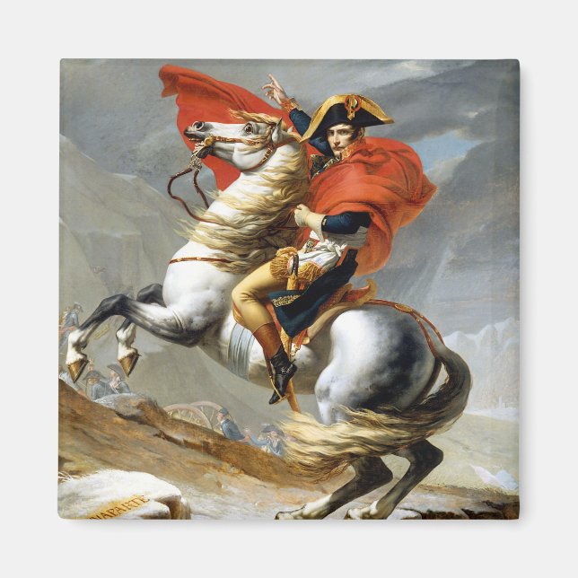 Aimant Jacques Louis David Napoléon Traverser les Alpes (Devant)