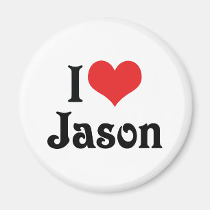 Aimant J'adore Jason