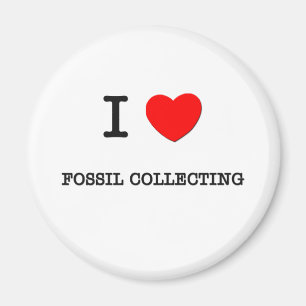 AIMANT J'ADORE LA COLLECTE FOSSILE