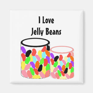 Aimant J'adore les Jelly Beans