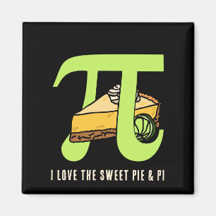 Aimant J'ADORE PIE ET PI Day