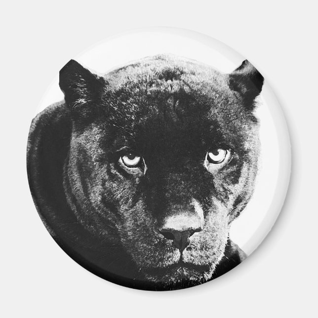 Aimant Jaguar Black Panther (Devant)
