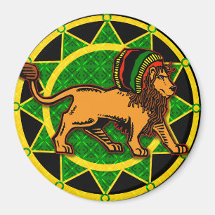 Aimant Jah King Dredlock Lion