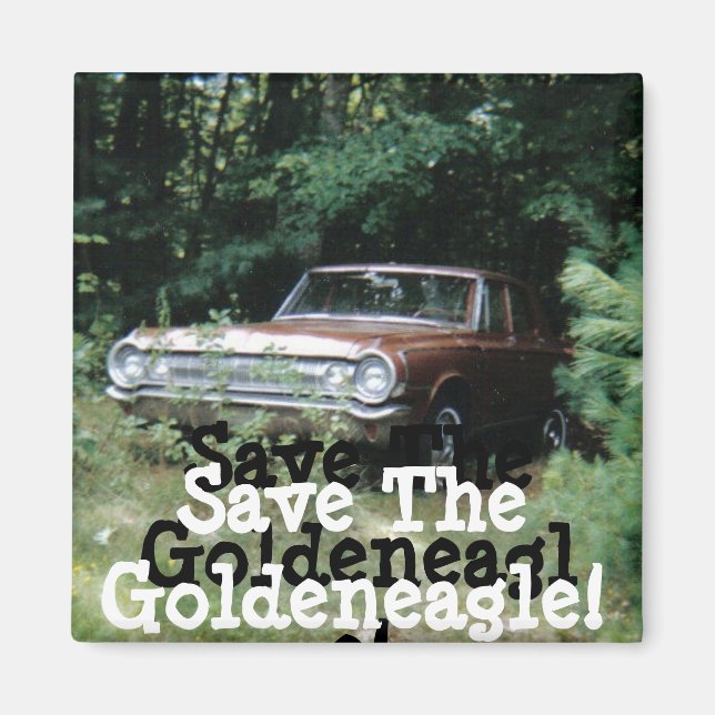 Aimant J'ai aidé à sauver le Goldeneagle de Old Orchard B (Devant)