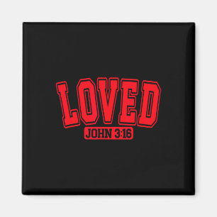 Aimant J'ai aimé Noël Saint-Valentin Jean 316 Chrétien He