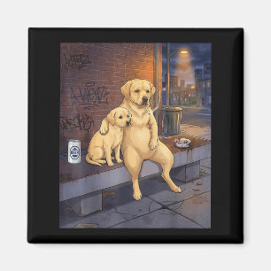 Aimant J'ai Ce Chien En Moi Drôle De Labrador Retriever F