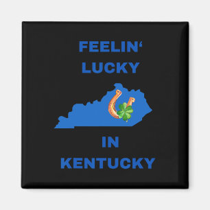 Aimant J'Ai De La Chance Au Kentucky-Marche Saint-Patrick
