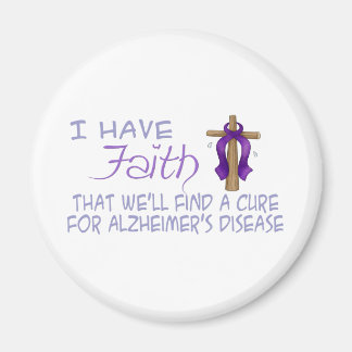 Aimant J'ai foi Nous trouverons un remède pour Alzheimer