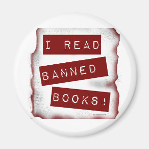 Aimant J'Ai Lu Livres Interdits Slogan