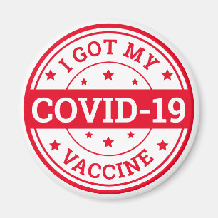 Aimant J'Ai Mon Vaccin Convid-19