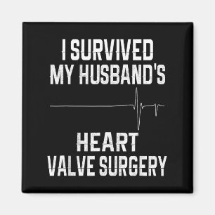 Aimant J'ai survécu à la chirurgie de la valvule cardiaqu