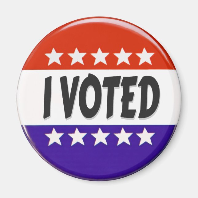 Aimant J'ai voté (Devant)