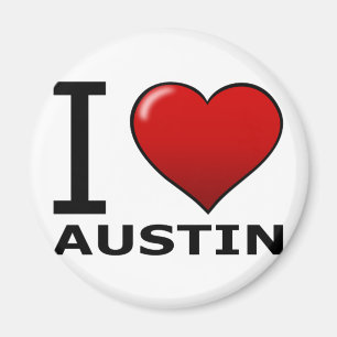 AIMANT J'AIME AUSTIN, TX - TEXAS