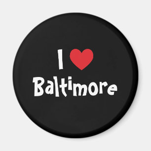 Aimant J'aime Baltimore